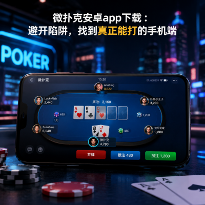 微扑克安卓app下载:避开陷阱,找到真正能打的手机端