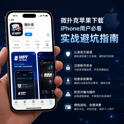 微扑克苹果下载:iPhone用户必看的实战避坑指南