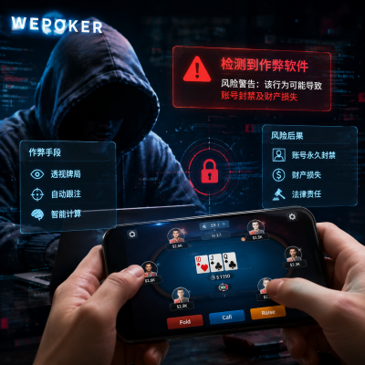 wepoker软件作弊挂:玩家必知的风险与识别技巧
