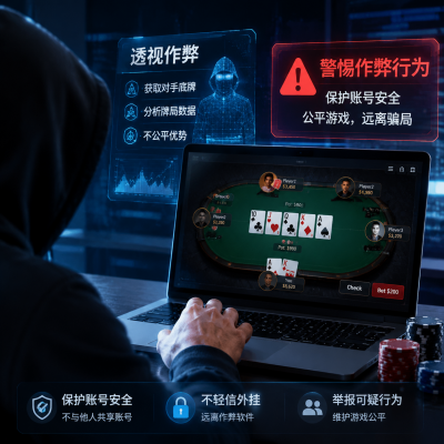 wepoker作弊透视:玩家必备的防骗指南