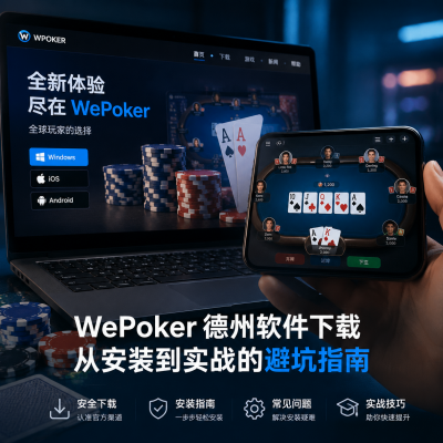 wepoker德州软件下载:从安装到实战的避坑指南