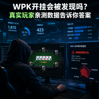WPK开挂会被发现吗?真实玩家亲测数据告诉你答案